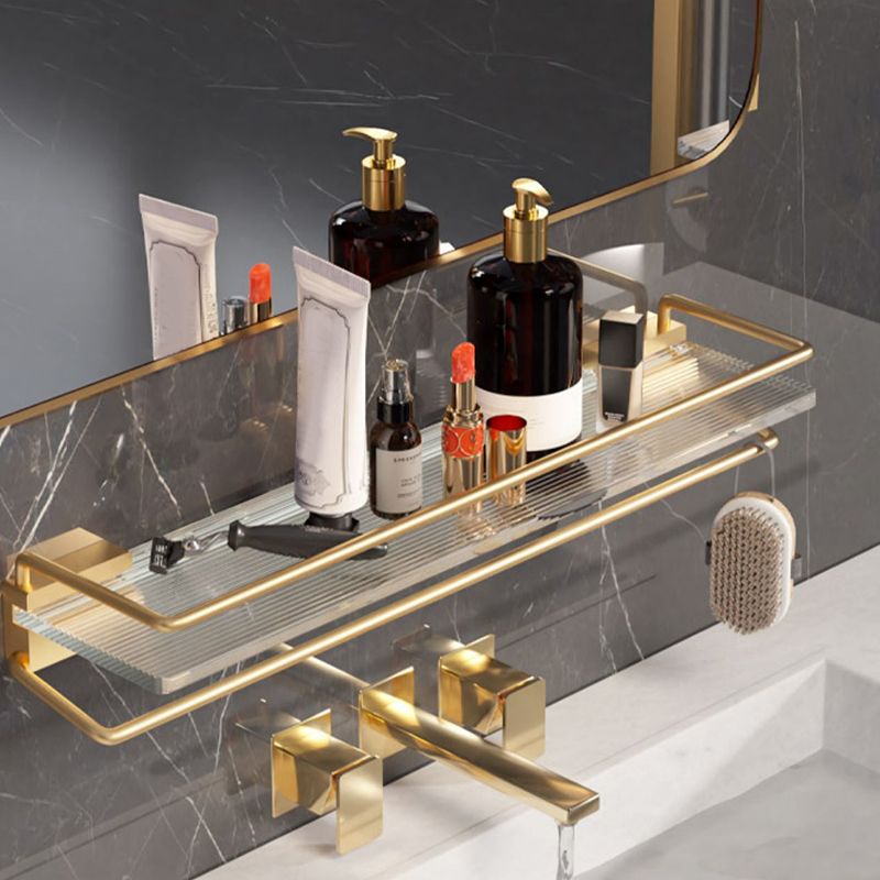 Siopsrl| 6-piece Bathroom Set Aluminium and Acrylic Bathroom Accessories Hardware Set