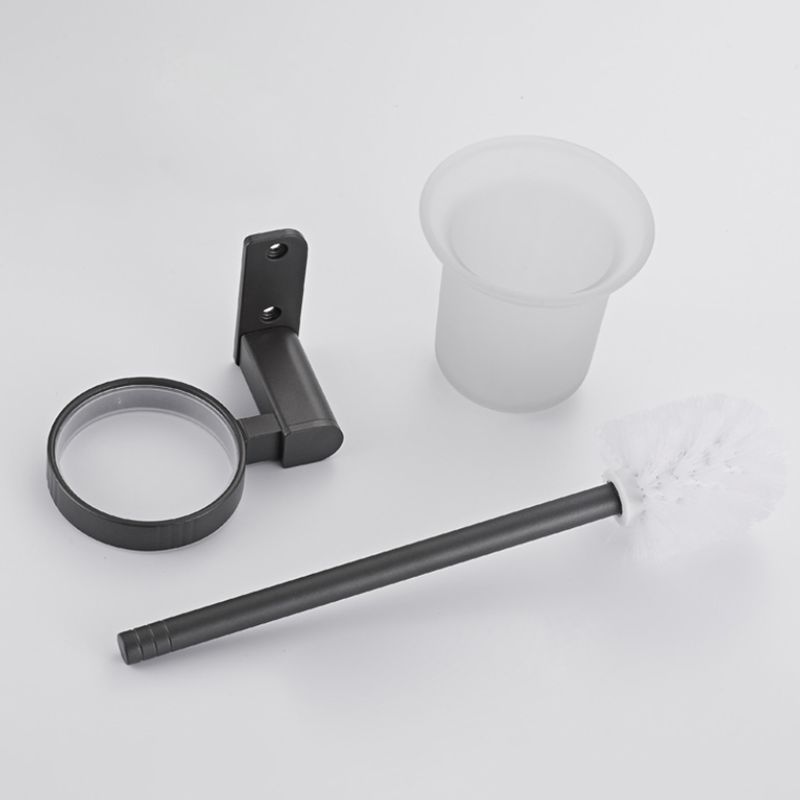 Siopsrl| Modern Stainless Steel Towel Ring Bathroom Set Bathroom Shelf Bathroom Accessories Set