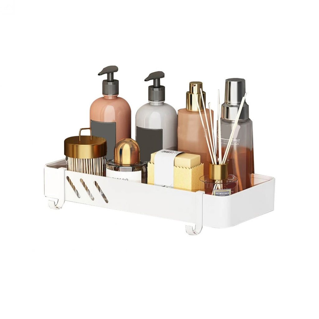 Siopsrl| Modern White Bathroom Hardware Set Towel Rack Bath Shelf Bathroom Hardware Set