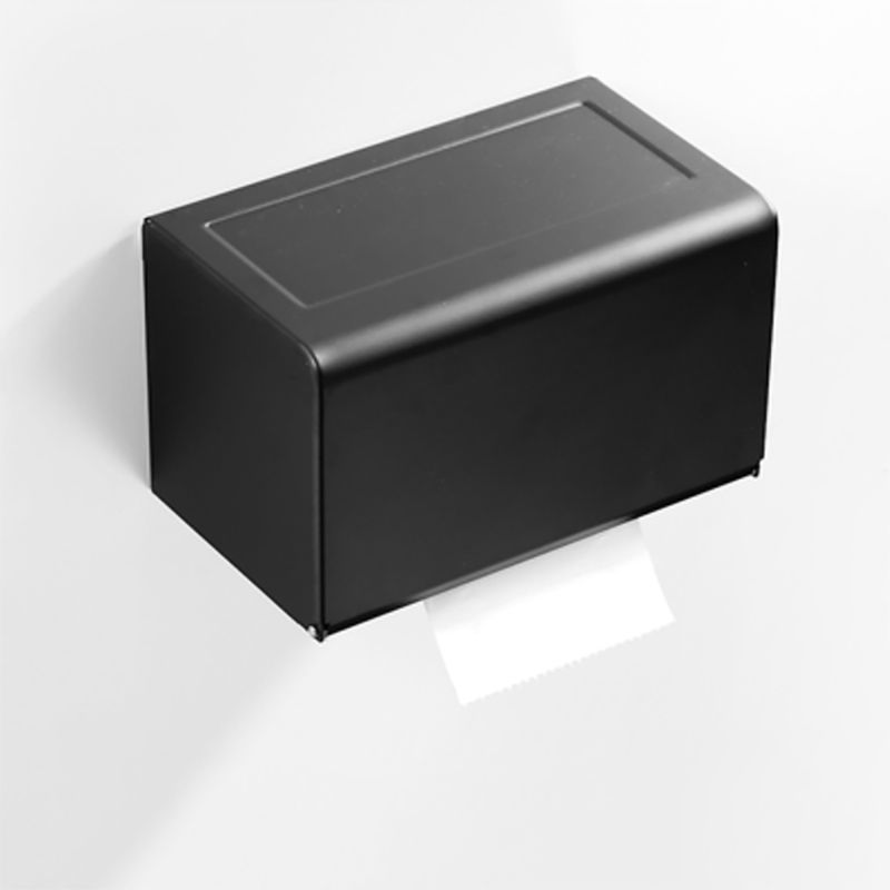 Siopsrl| Modern Classic Bathroom Hardware Set Matte Black Bathrobe/Towel Bar & Bathroom Shelf