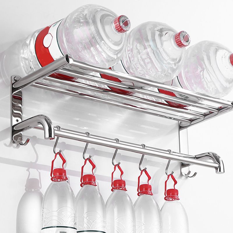 Siopsrl| Modern Bathroom Accessory Set Stainless Steel Bathroom Shelf Bathroom Set