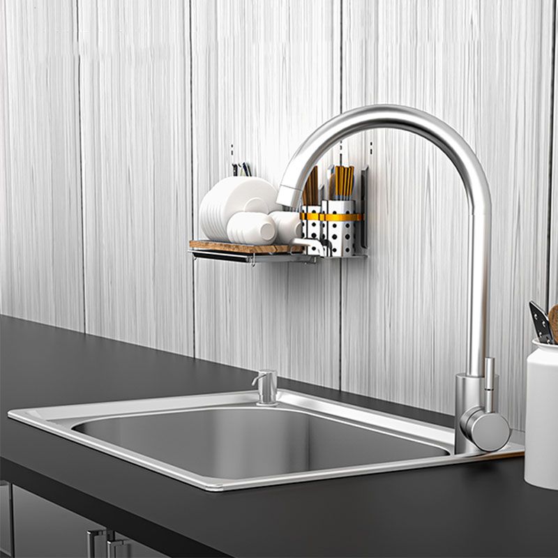 Siopsrl| Modern Workstation Sink Stainless Steel Drain Arrangement and Faucet Kitchen Sink