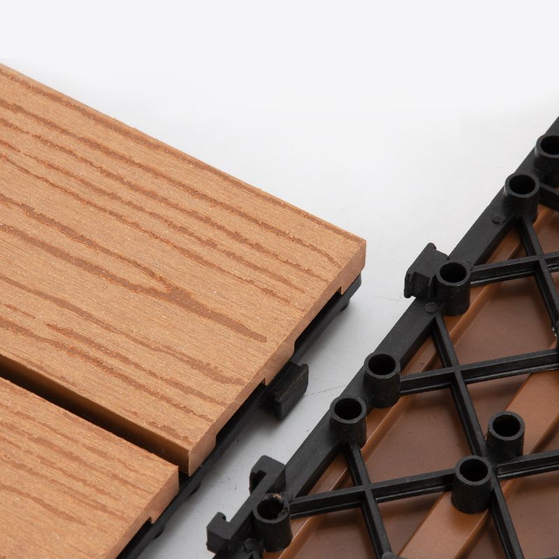 Siopsrl| Composite Deck Board Solid Color Installation Boards Made of Wood