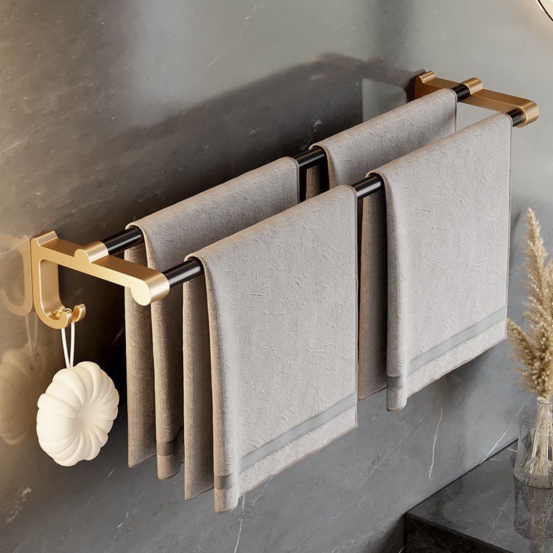 Siopsrl| Modern black bath accessory set towel bar bathroom accessory set