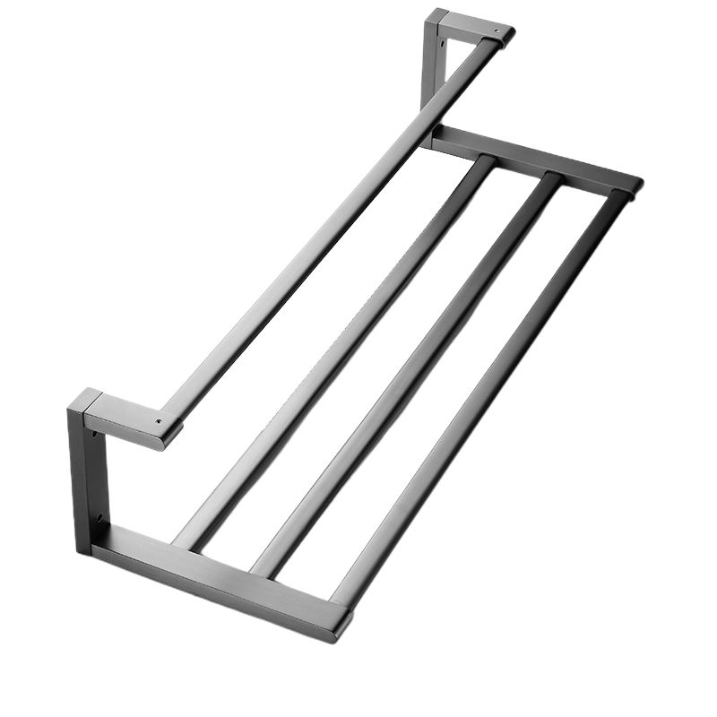 Siopsrl| Matte Gray Bathroom Set Metal Bathroom Accessories Hardware Set