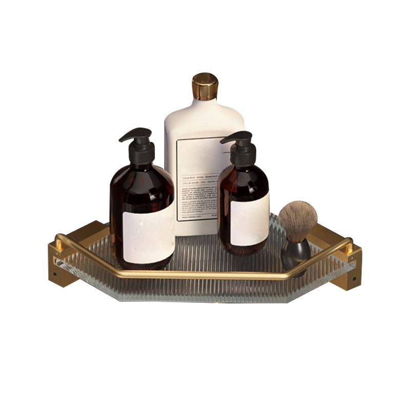 Siopsrl| 6-piece Bathroom Set Aluminium and Acrylic Bathroom Accessories Hardware Set