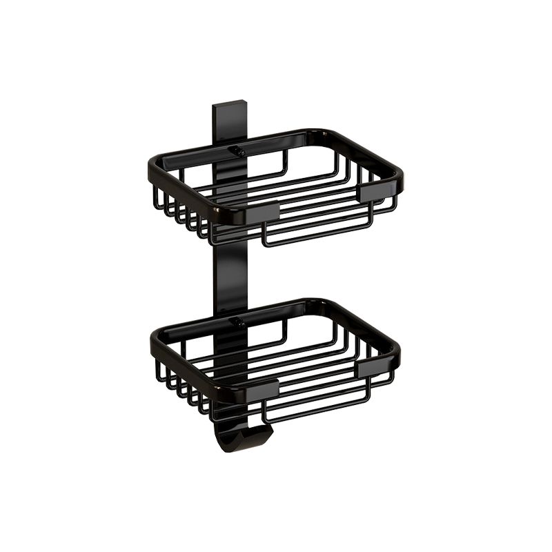 Siopsrl| Modern Bathroom Accessory Set Shelf Black/Silver/Grey Bathroom Accessories Set