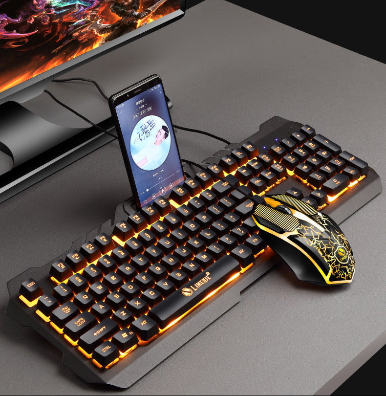 Siopsrl | Mechanical Gaming Keyboard and High-Performance RGB Mouse Combo Siopsrl