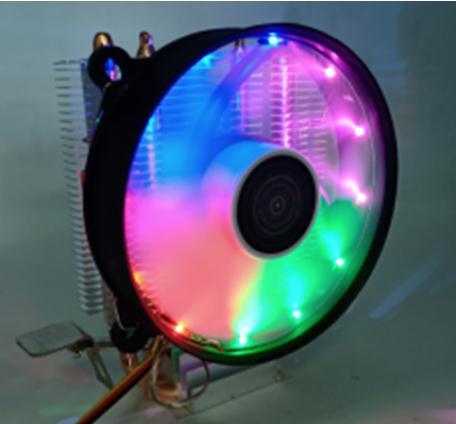 High-Performance CPU Cooling Fan with LED Illumination Siopsrl