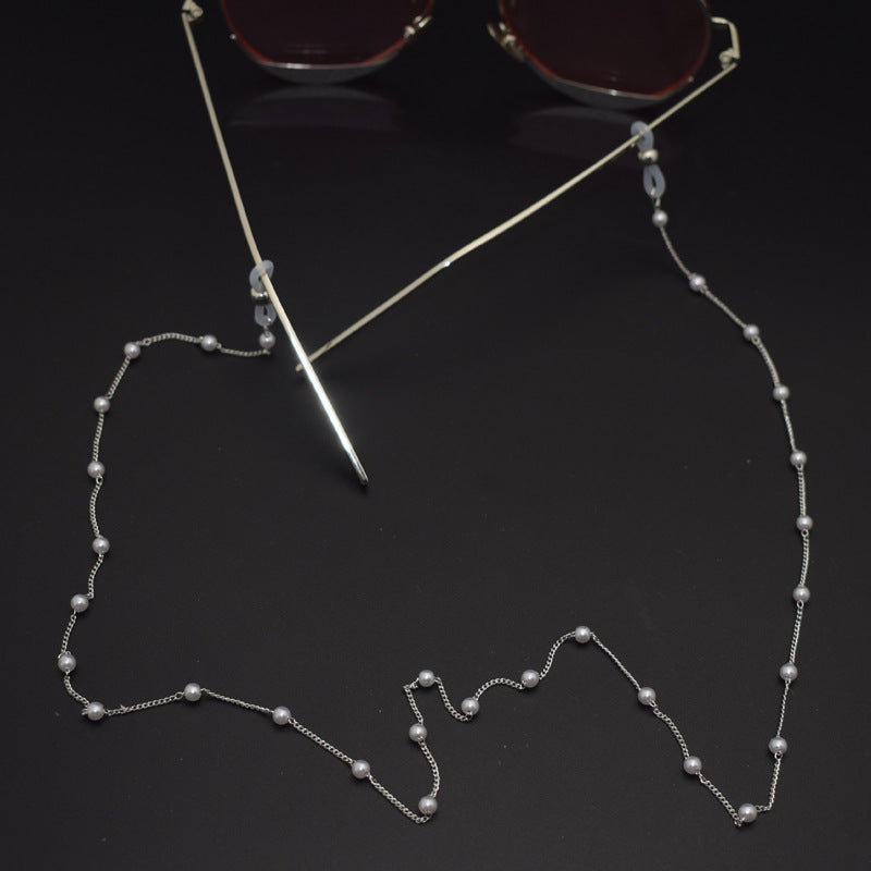 Siopsrl | Elegant Multi-Strand Pearl Eyewear Chain Siopsrl