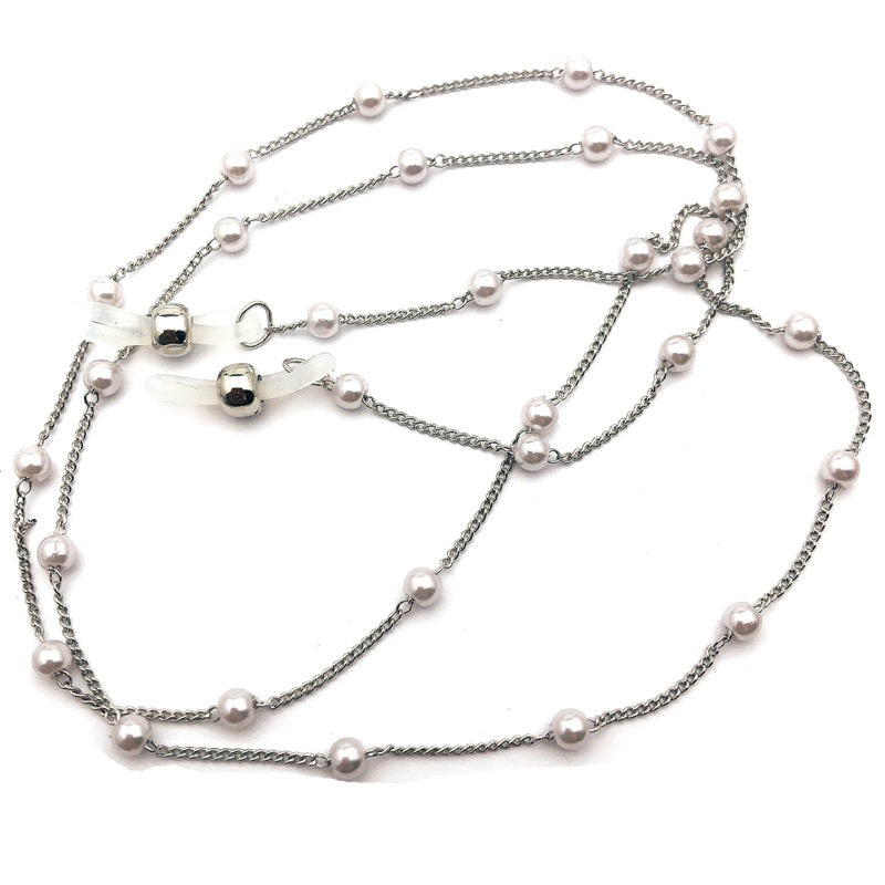 Siopsrl | Elegant Multi-Strand Pearl Eyewear Chain Siopsrl