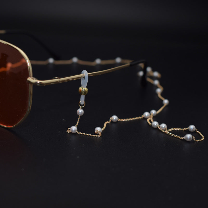 Siopsrl | Elegant Multi-Strand Pearl Eyewear Chain Siopsrl