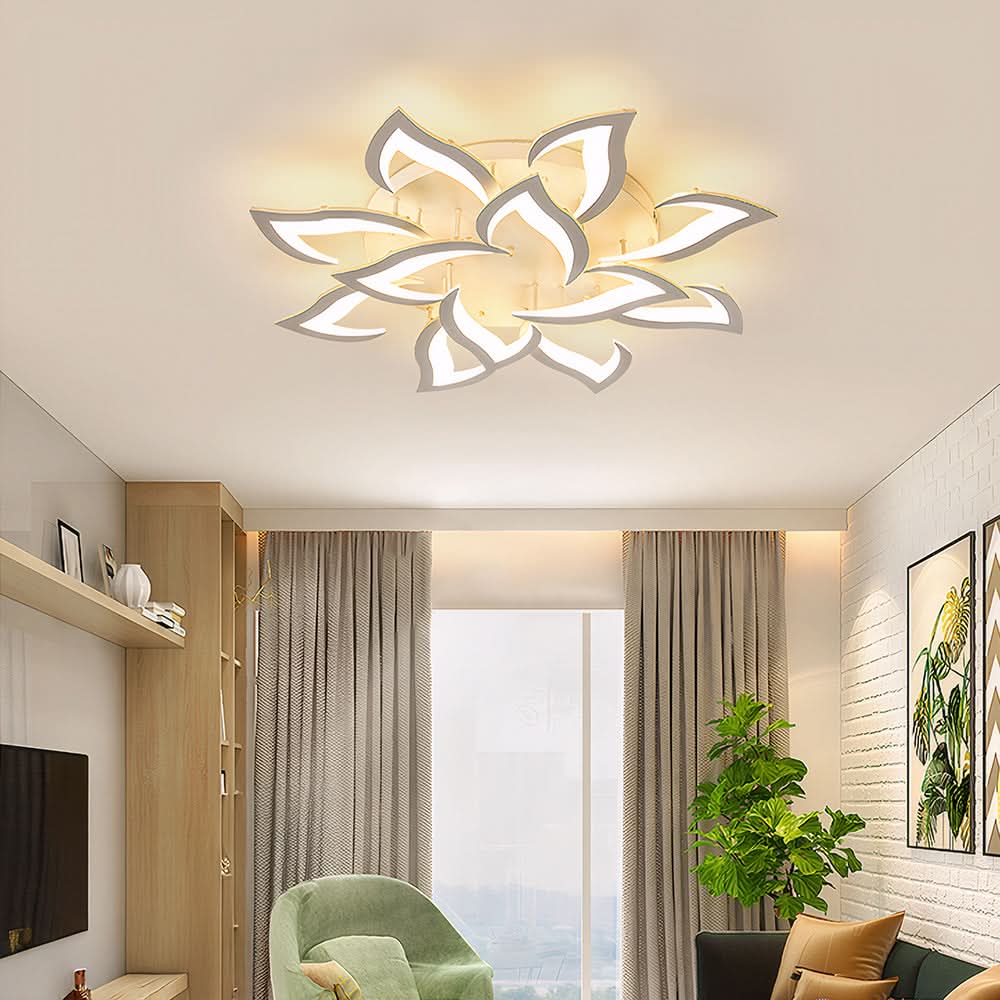Siopsrl| Modern Flower-Shaped LED Ceiling Light for Home Décor