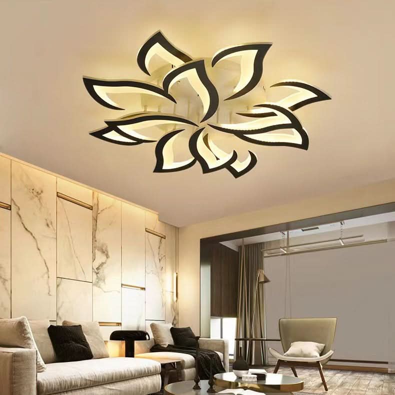 Siopsrl| Modern Flower-Shaped LED Ceiling Light for Home Décor