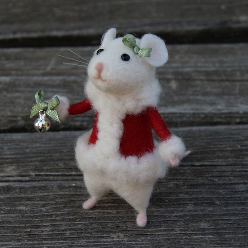 Siopsrl| Felt Mouse Halloween Ornament