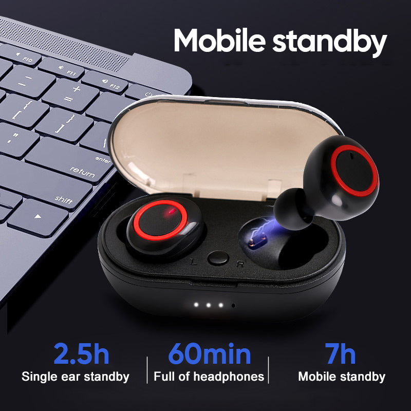 Siopsrl| Y50 TWS Wireless Bluetooth Headset