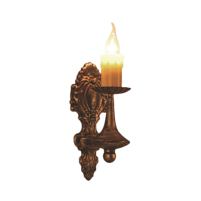 Siopsrl| A light wall lamp light industrial crackle glass vase shape lighting fixture in yellow, 3.5"/5"/14.5" wide