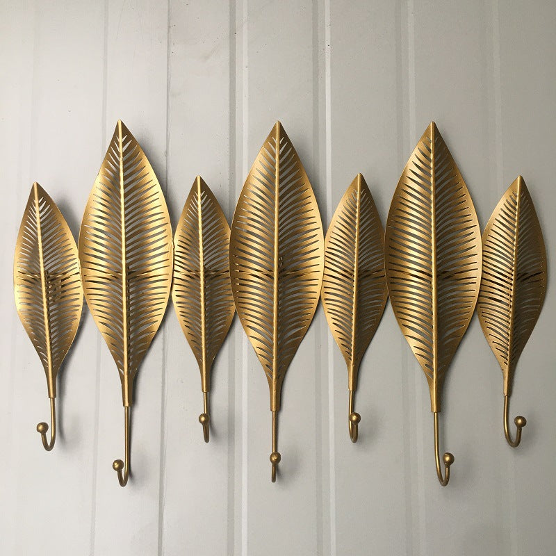 Decorative Leaf Wall Hook Rack Siopsrl