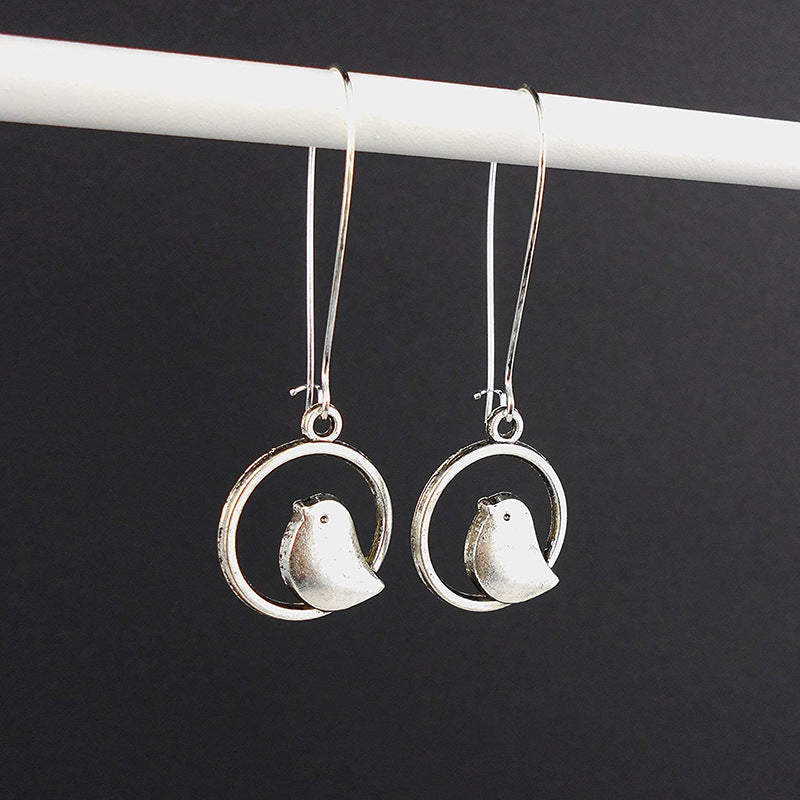 Siopsrl | Bird-Themed Dangle Earrings Siopsrl