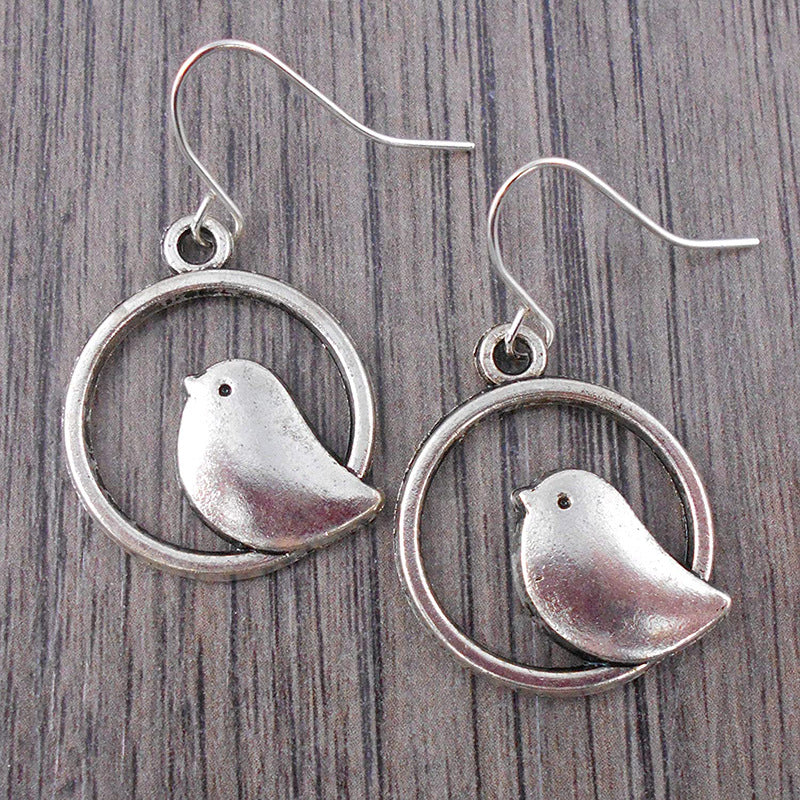 Siopsrl | Bird-Themed Dangle Earrings Siopsrl