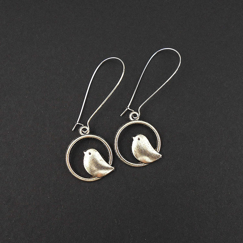Siopsrl | Bird-Themed Dangle Earrings Siopsrl
