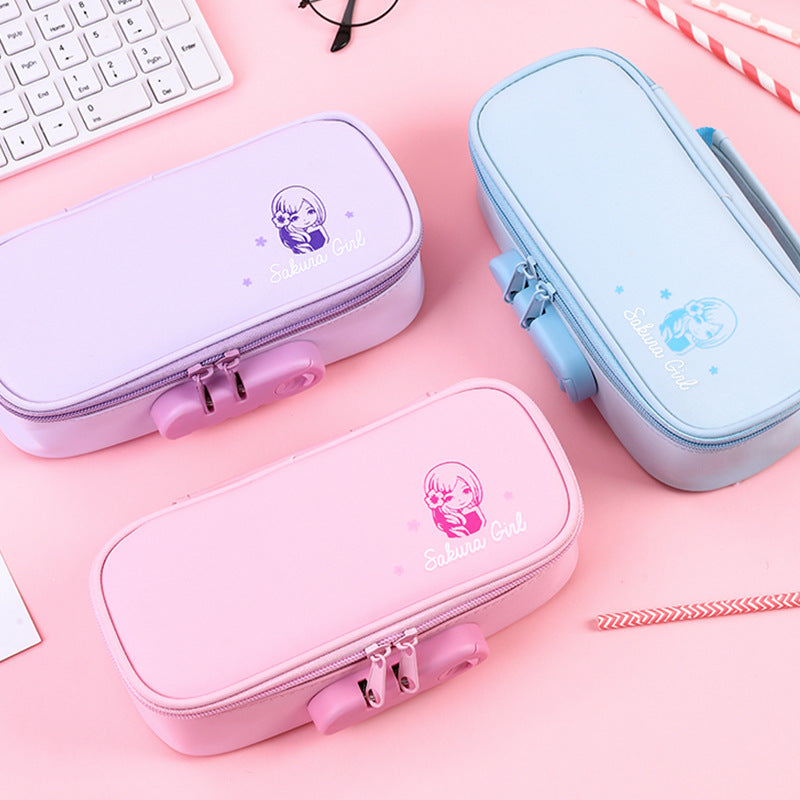 Siopsrl | Multi-Compartment Hard Shell Pencil Case Siopsrl