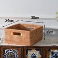 Multifunctional storage basket made of natural materials Siopsrl