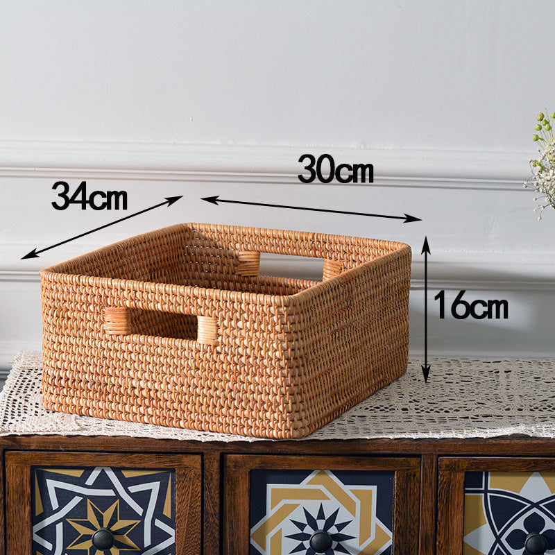 Multifunctional storage basket made of natural materials Siopsrl