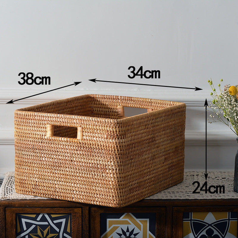 Multifunctional storage basket made of natural materials Siopsrl