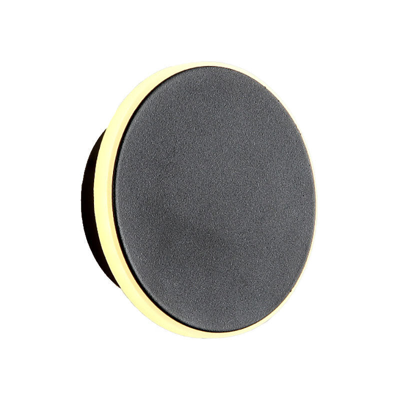 Siopsrl| Black/White Disc LED Wall Light Modernism Single Acrylic Wall Lighting Ideas in Warm/White Light