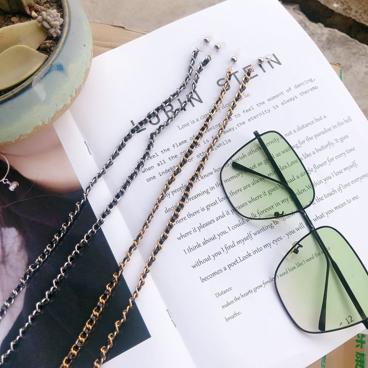 Siopsrl | Stylish Twisted Metal Eyewear Chain Siopsrl