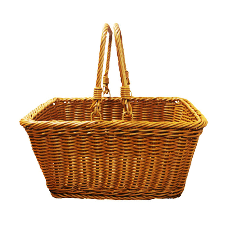 Stylish Woven Market Basket Siopsrl