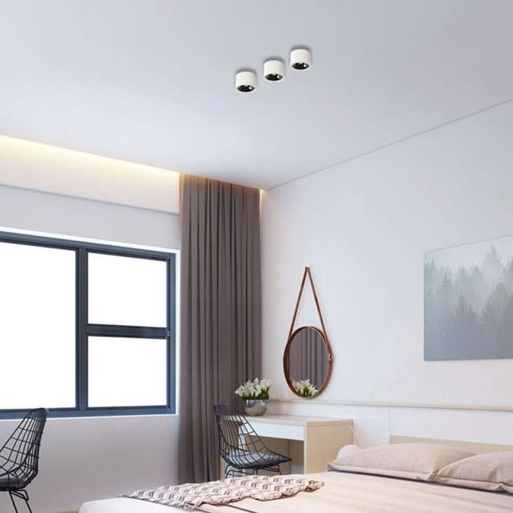 Siopsrl| Adjustable LED Flush Mount Ceiling Spotlight