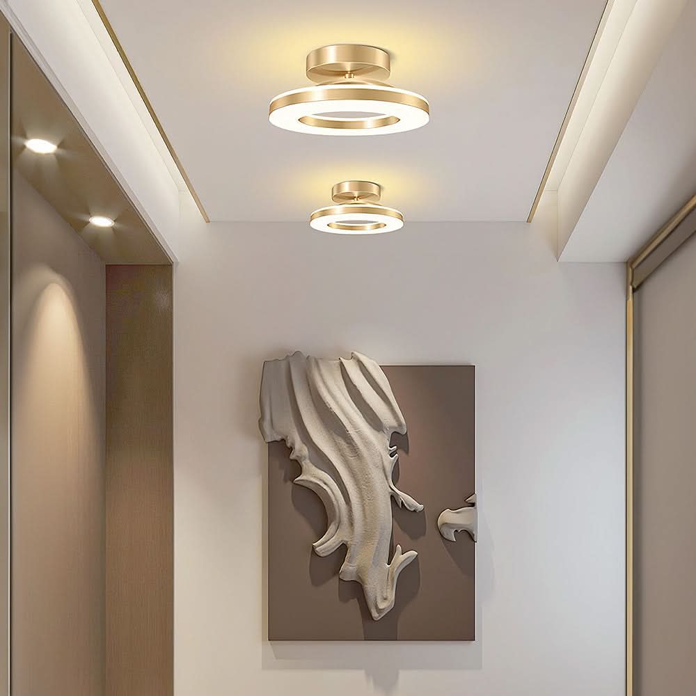 Siopsrl| ZAYNO Black LED Ceiling Light – Modern Flush Mount