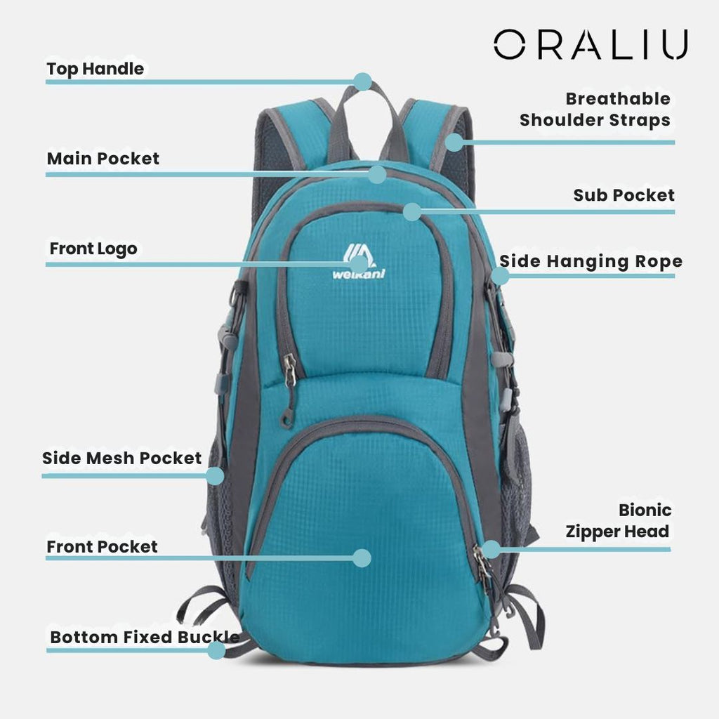 siopsrl | Ultralight Waterproof Outdoor Backpack – Lightweight Daypack for Hiking, Camping & Travel