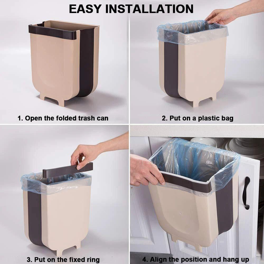 Siopsrl| Creative Foldable Trash Can