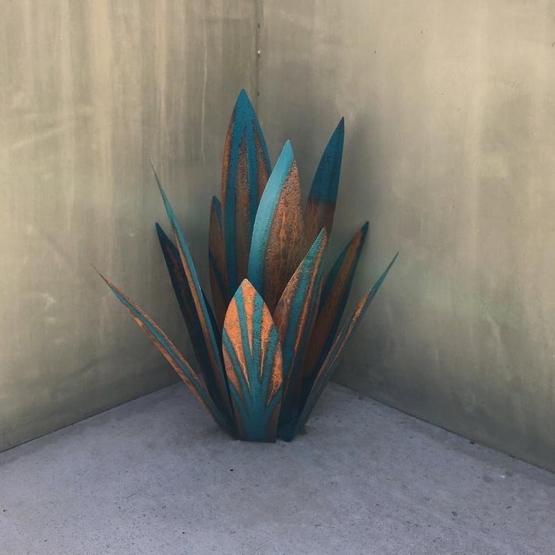 Siopsrl| Eternal Agave – Handcrafted Rust-Proof Metal Garden Sculpture for Indoor & Outdoor Decor