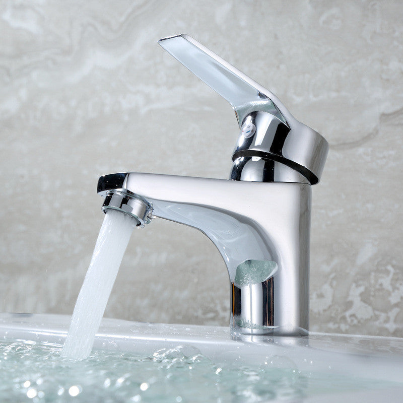 Single-Handle Deck-Mount Basin Faucet with Ceramic Cartridge Siopsrl
