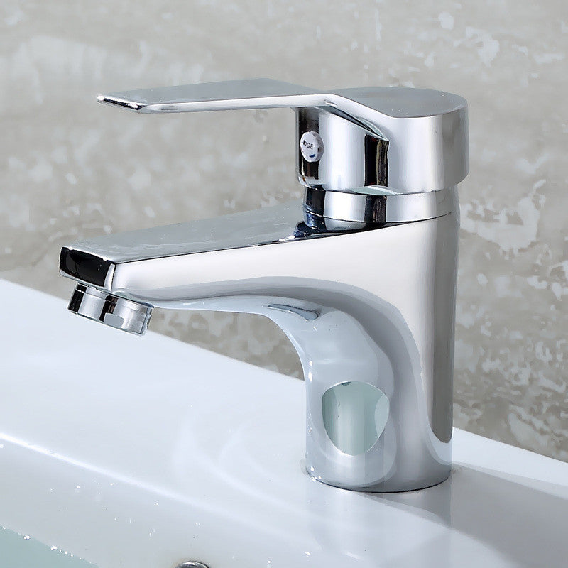 Single-Handle Deck-Mount Basin Faucet with Ceramic Cartridge Siopsrl