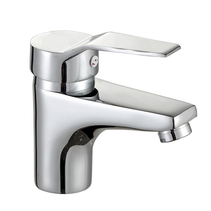 Single-Handle Deck-Mount Basin Faucet with Ceramic Cartridge Siopsrl