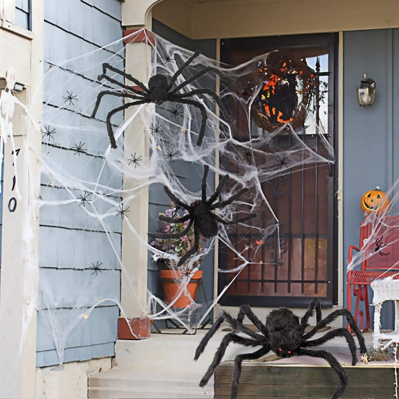 Siopsrl| Halloween Outdoor Giant Spider Decoration Prop