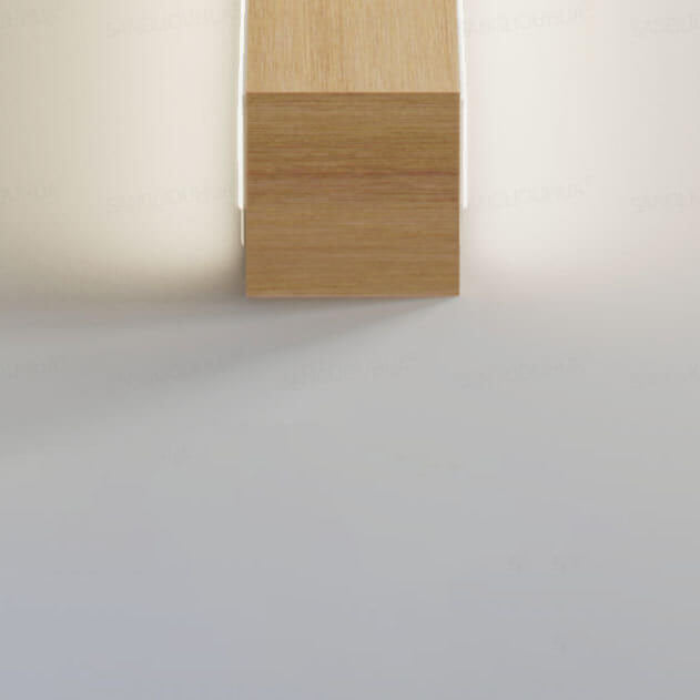 Siopsrl| ZenBeam Japanese LED Wall Light | Solid Wood Design | Modern Accent Lighting