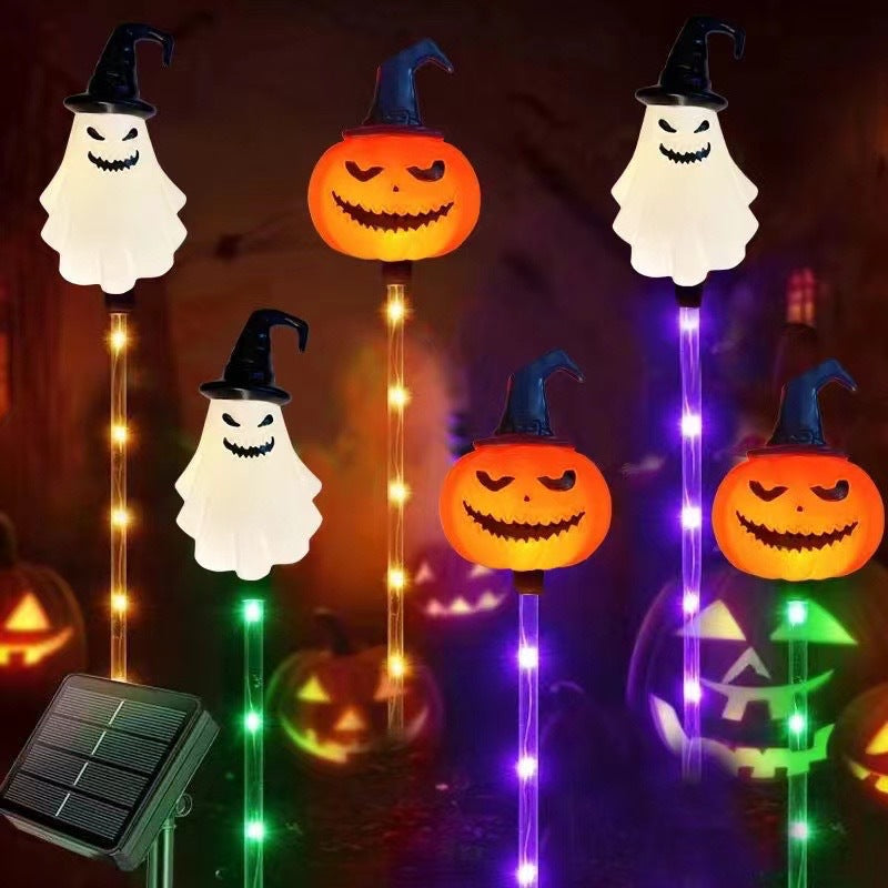 Siopsrl| Halloween pumpkin garden solar lamp