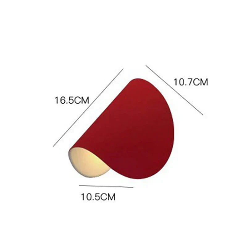 Siopsrl| Modern Colored LED Wall Light in Stylish Design