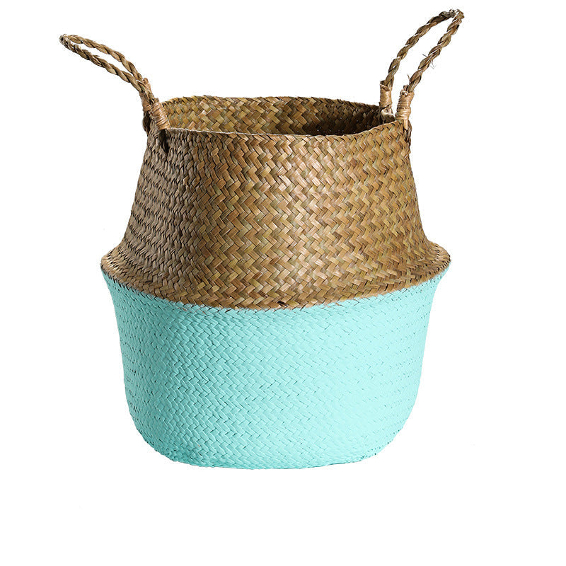 Bohemian Woven Storage Basket Siopsrl