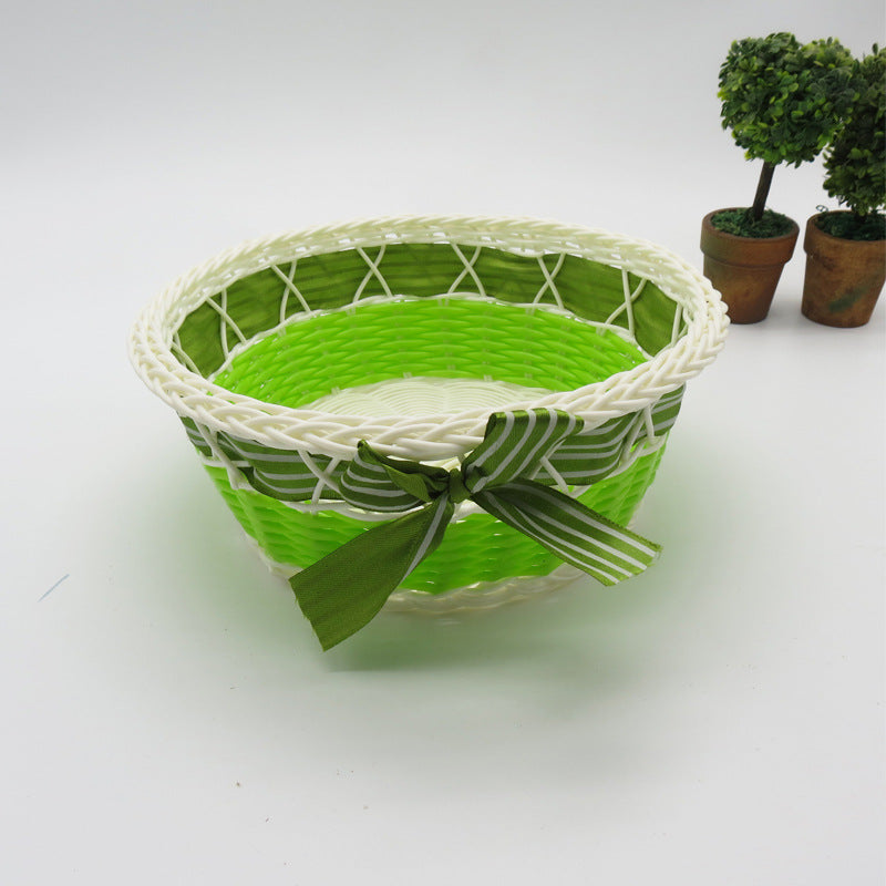 Decorative Oval Woven Storage Basket Siopsrl
