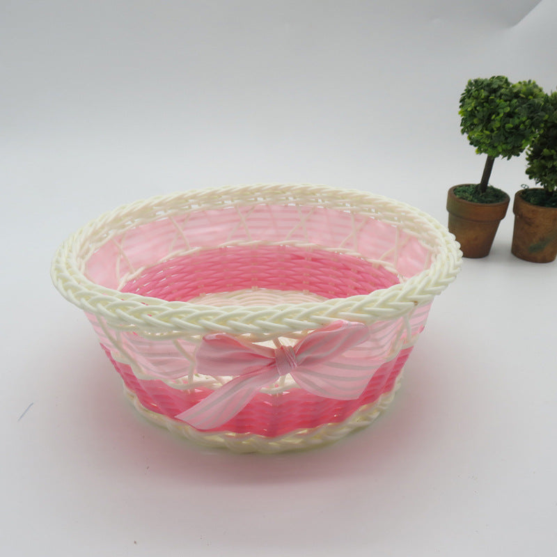 Decorative Oval Woven Storage Basket Siopsrl
