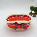 Decorative Oval Woven Storage Basket Siopsrl