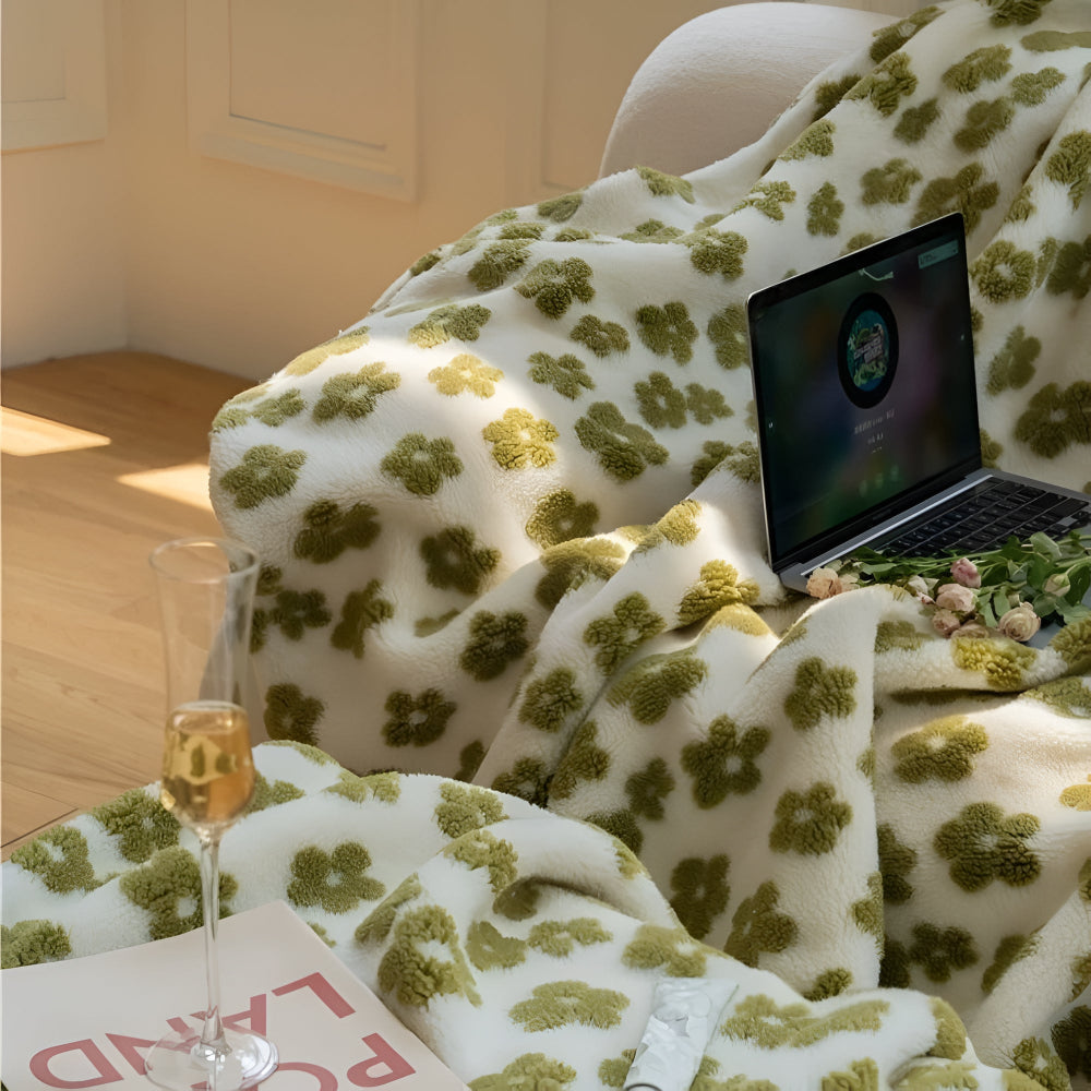 Siopsrl| Nature's Wildflower Bliss Blanket