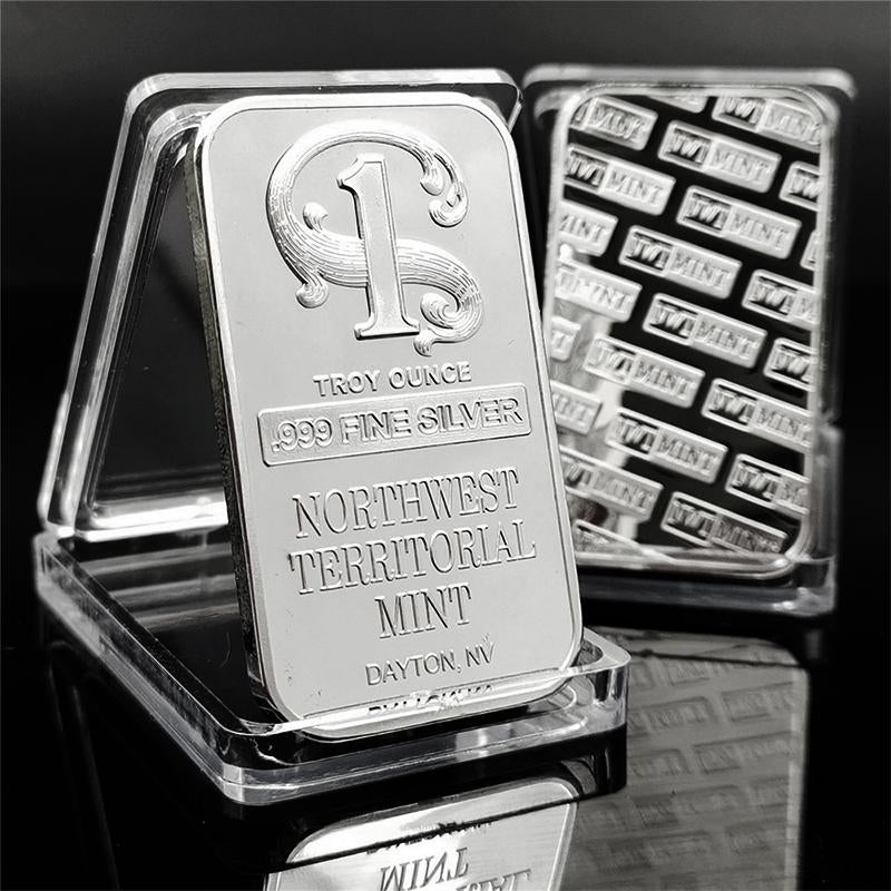 Siopsrl| Fine silver-plated bar coin collection
